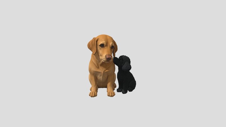 Dog figurine – Modello 3D gratuito STL