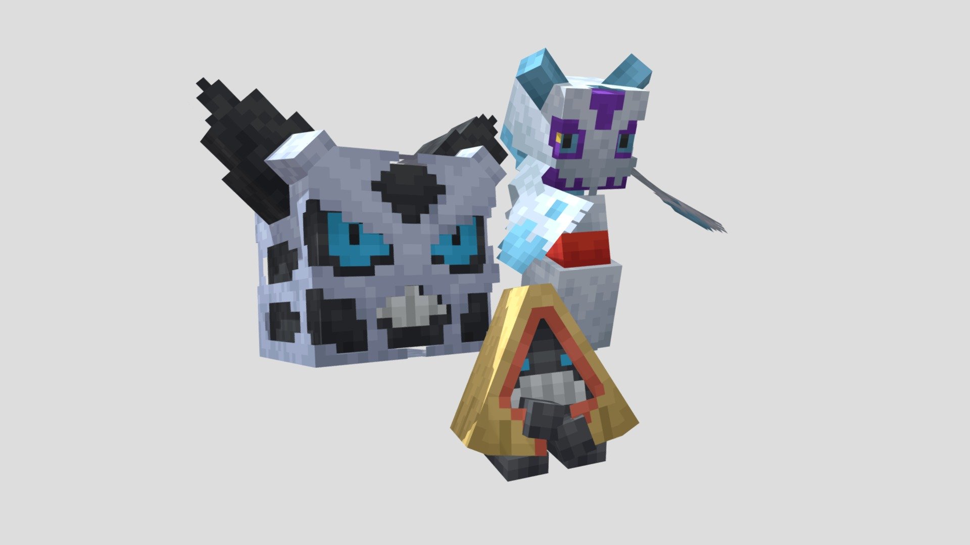 Snorunt, Glalie and Froslass (Cobblemon) - 3D model by Glace09  (@Glaceon0909) [a772bd2], image size:1920x1080