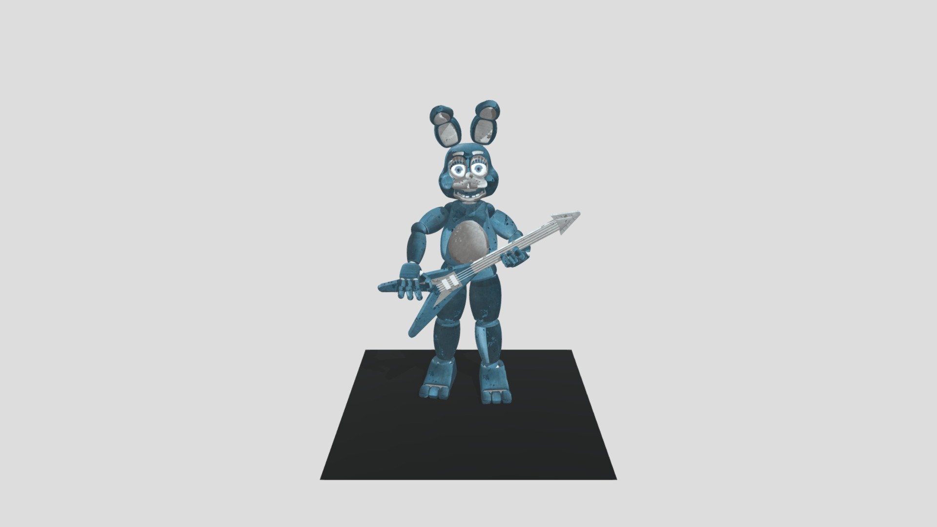 Toy Bonnie - Download Free 3D Model By 🍕 | Swizzie's | 🍕 (@paulayque ...