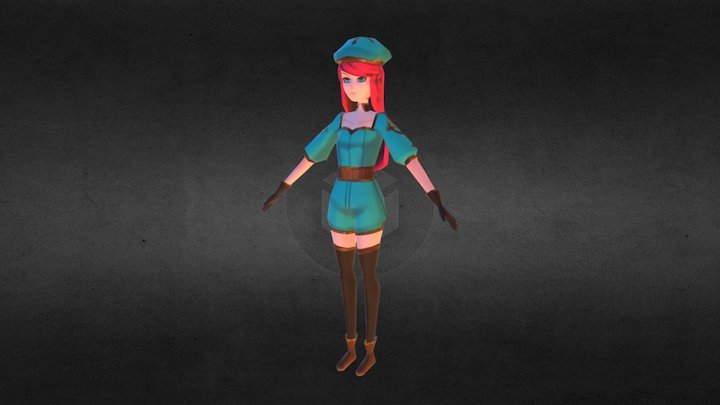 girl 3D Model