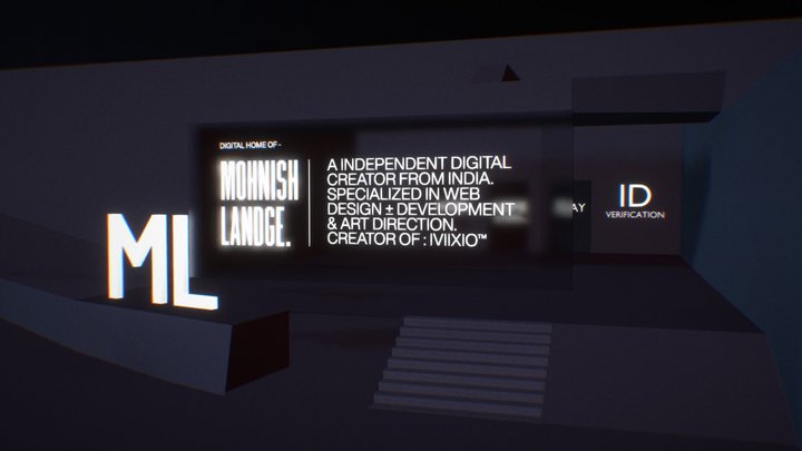 speculative design website 3D Model