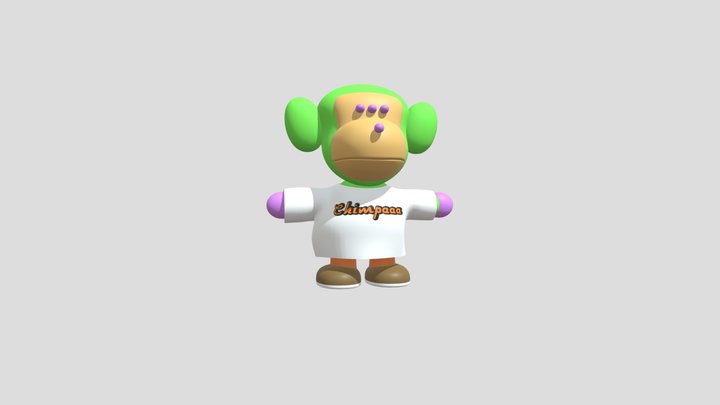 Chimpaaa AR 3D Model