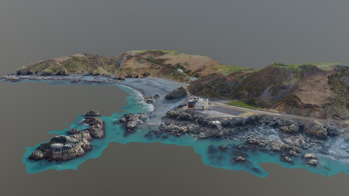 Porthkerris 3D Model