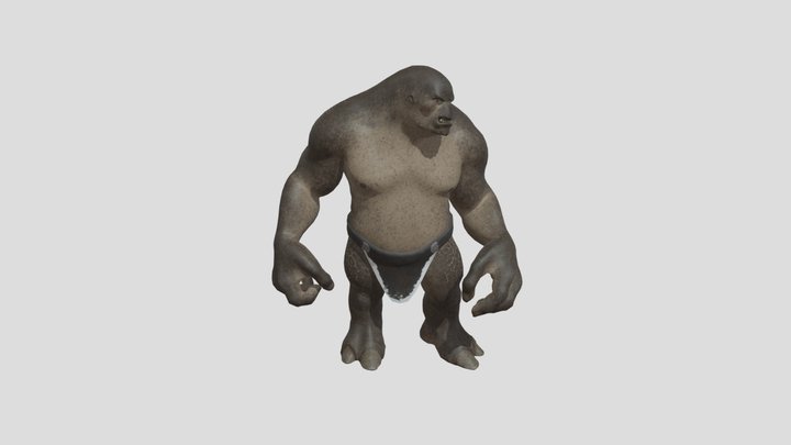 Troll 3D Model