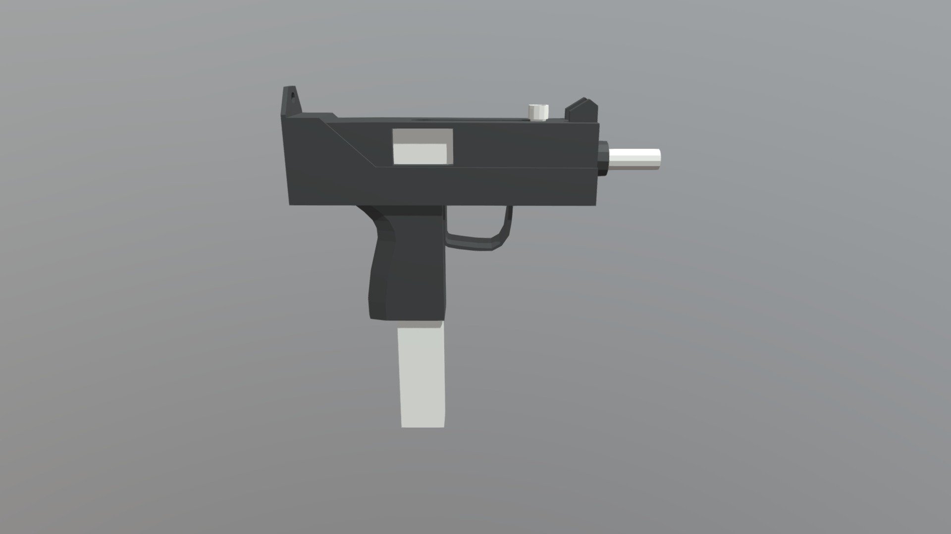 Uzi - Low poly - 3D model by omega1012 [a774f6a] - Sketchfab