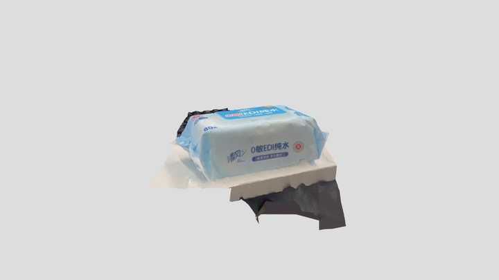 Wet Wipes 3D Model