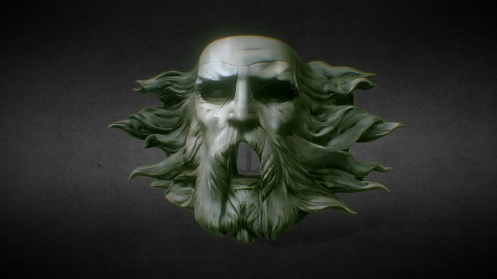 Salazar Slytherin - Chamber of Secrets 3D Model