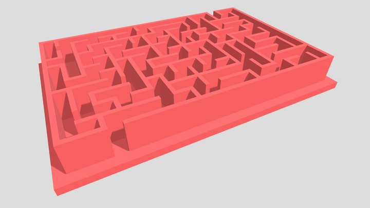 Maze 07 - 3D Printable 3D Model