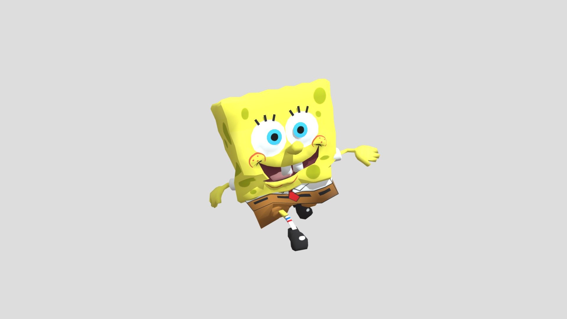 Spongebob Dancing Brooklyn Uprock - Download Free 3D model by Renato ...
