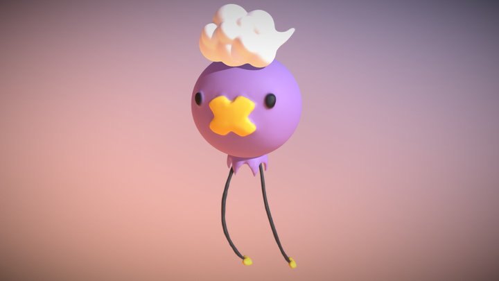 Drifloon 3D Model 3D Model