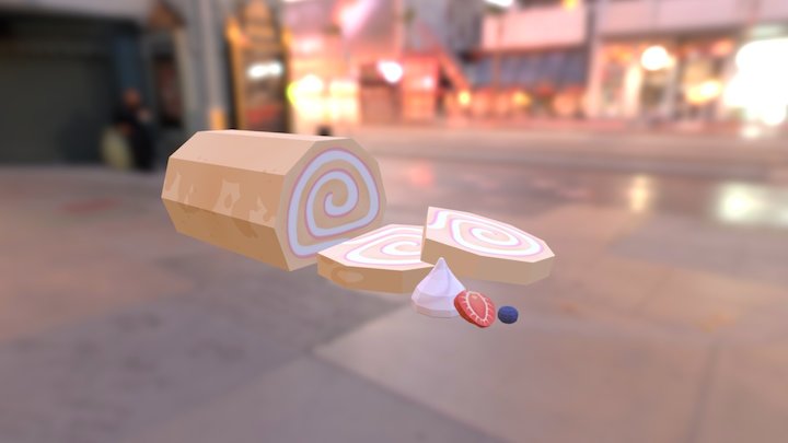 Herr Sweet Roll 3D Model