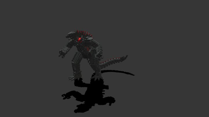 Mechagodzilla 2021 3D Model