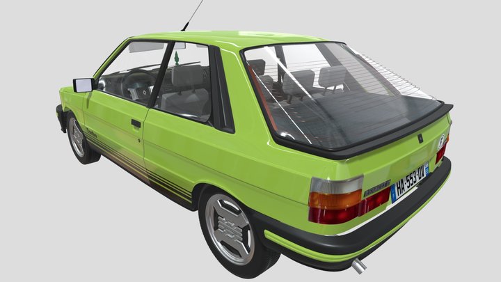 Renault 11 Turbo 3D Model