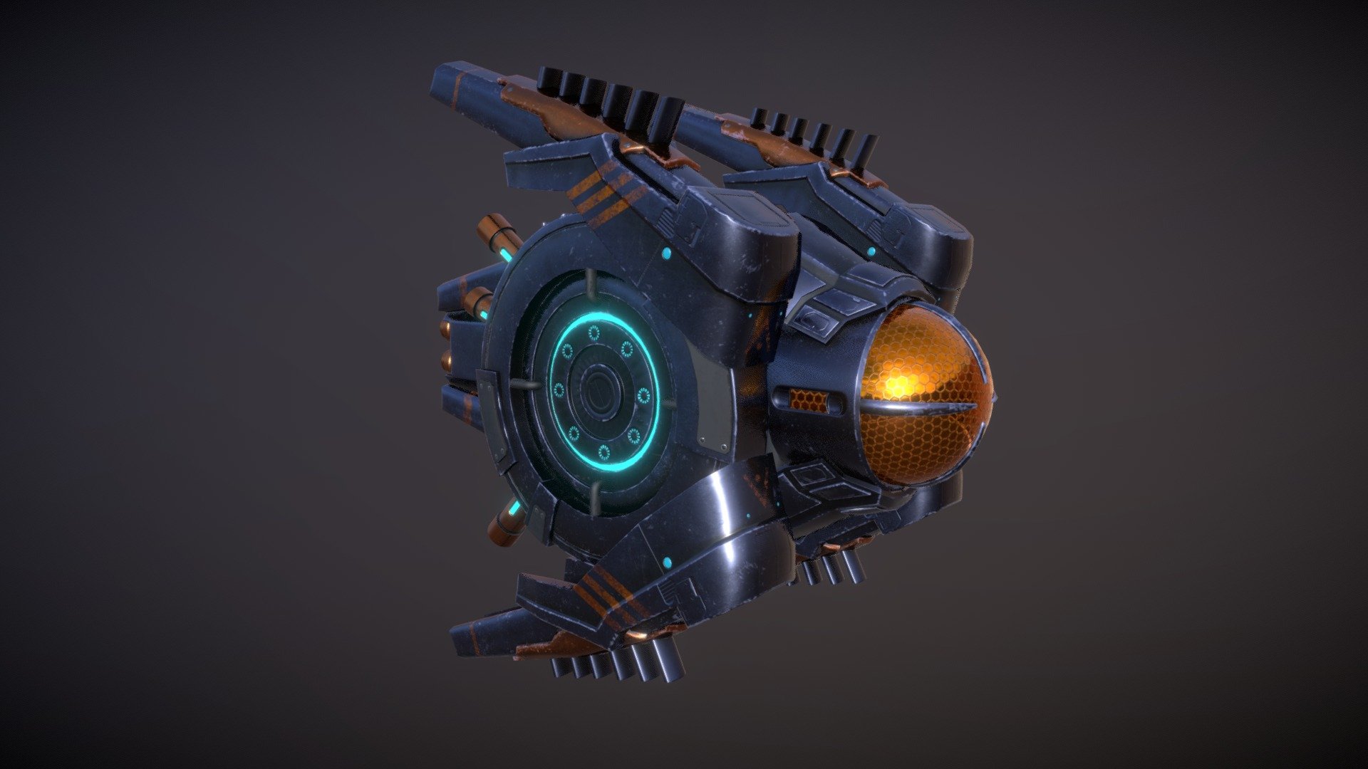 Drone - Download Free 3D model by JeremyPouillot [a776dbc] - Sketchfab