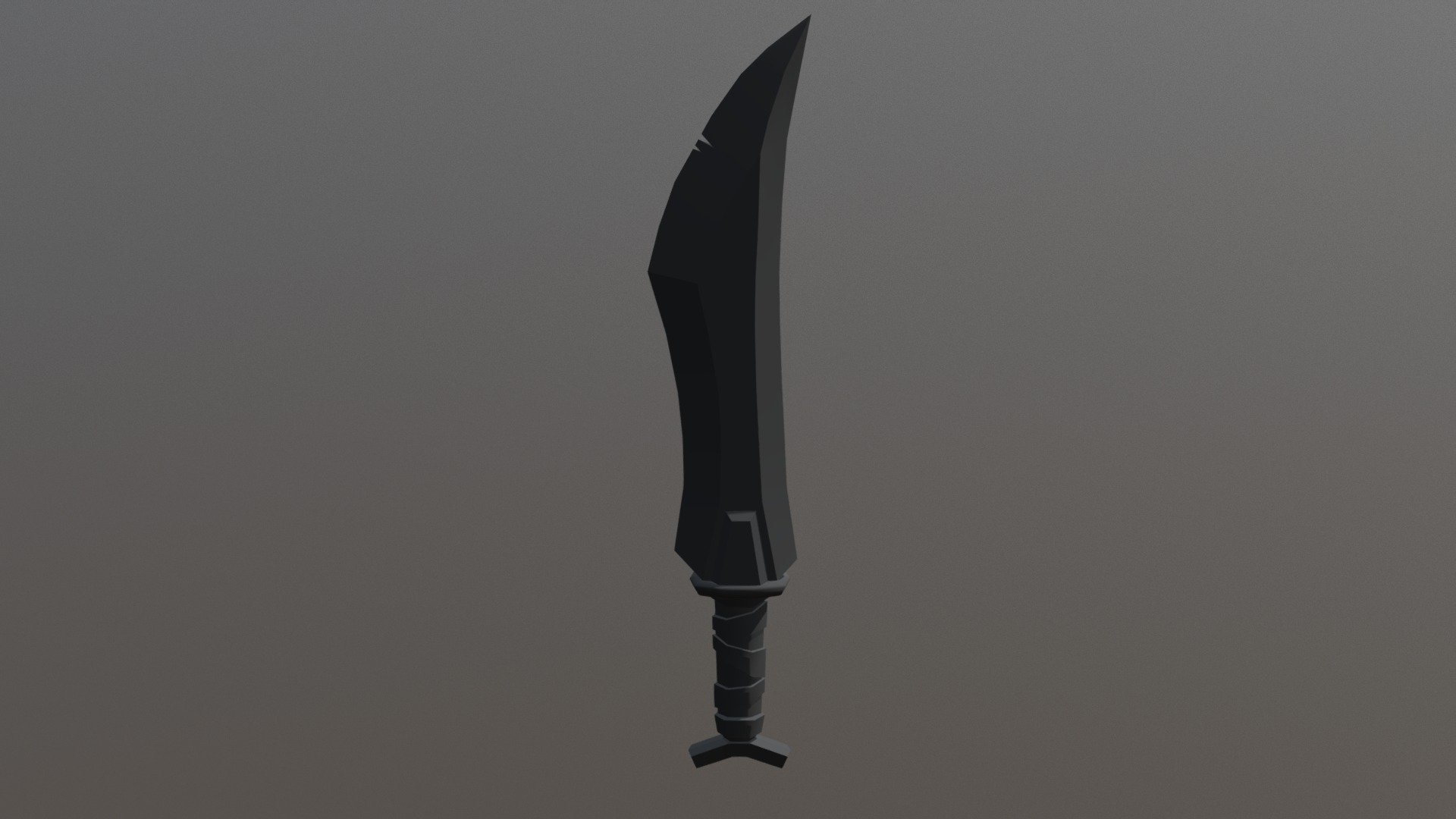 Low-Poly Fantasy Sword