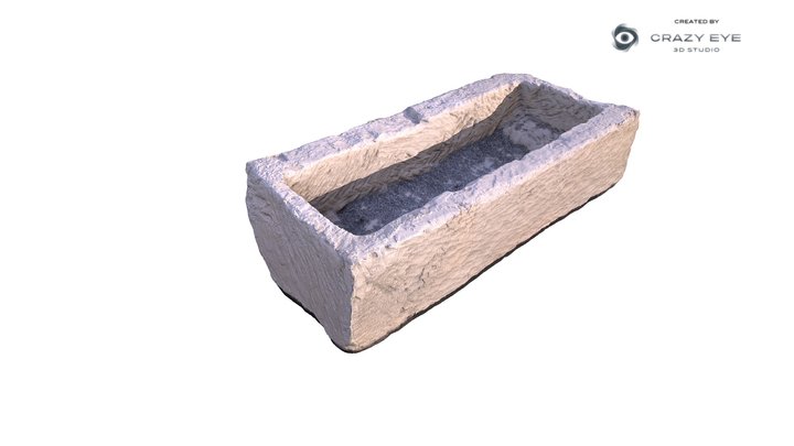 Roman sarcophagus 3D Model