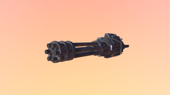 Chaingun 3D Model