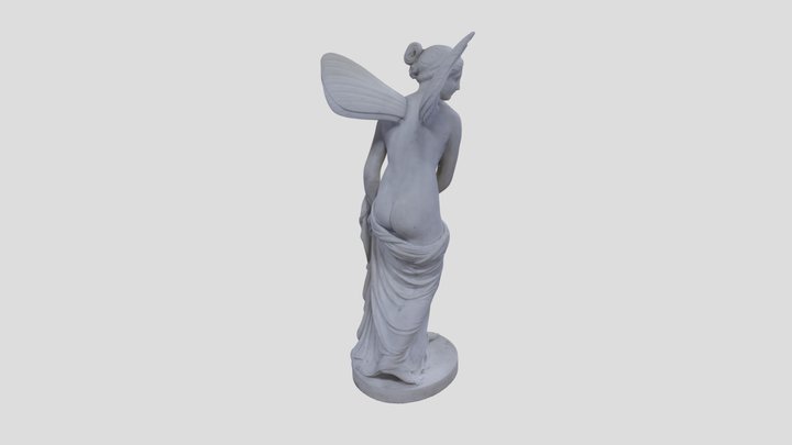 Marmorskulptur der „Psyche“ 3D Model