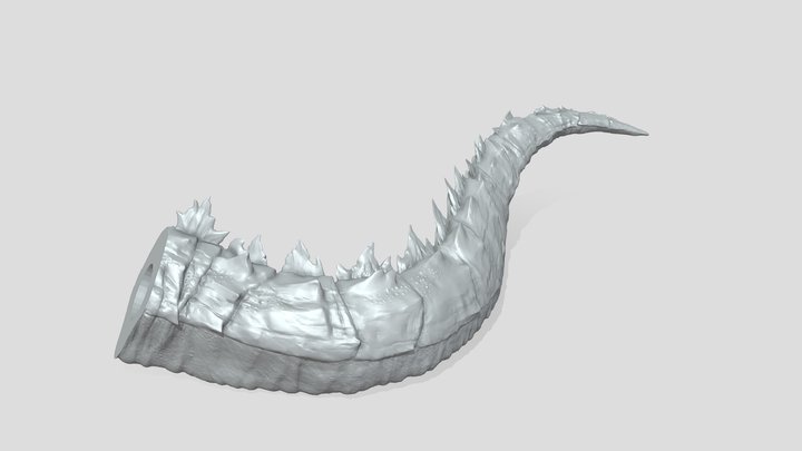 Godzilla burning wings V.2-3 3D Model