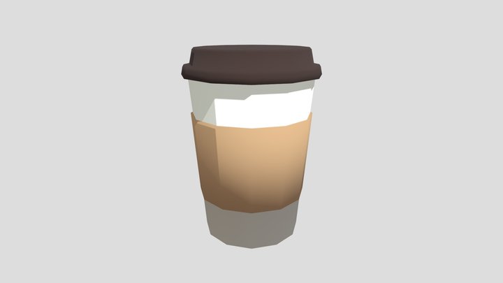 To Go Coffee Cup 3D Model