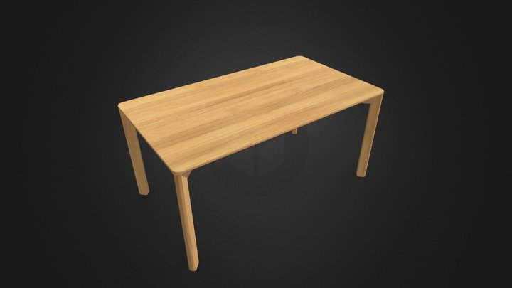 Lasa Table By Ton 3D Model