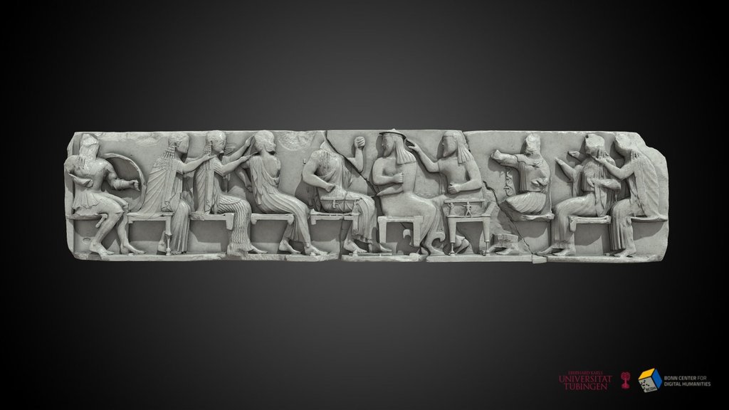 East frieze of the Siphnian Treasury