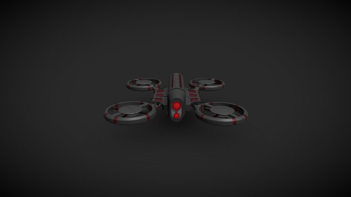 Drone (Customized) 3D Model