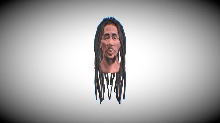 Bob Marley 3D Model