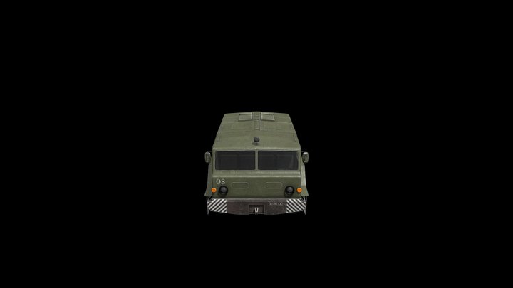 MAZ-537 (МАЗ-537) ( gameready) 3D Model