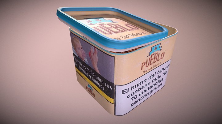 Pueblo's Box 3D Model
