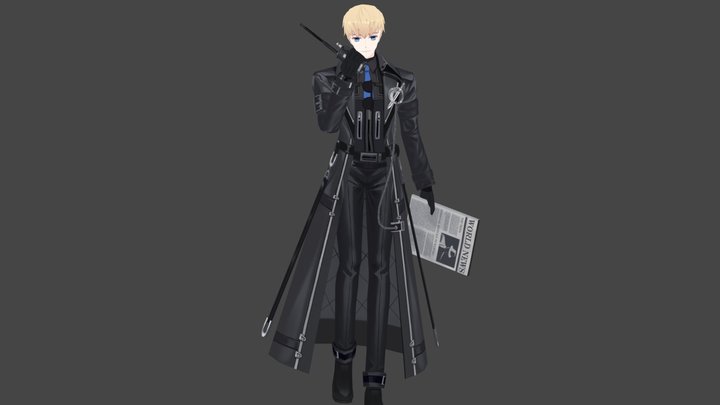 BlackSurvival - Alex 3D Model