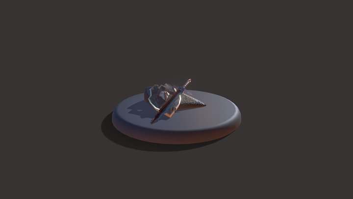 Sword and Shield 3D Model