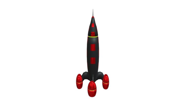 Cohete 3D models - Sketchfab