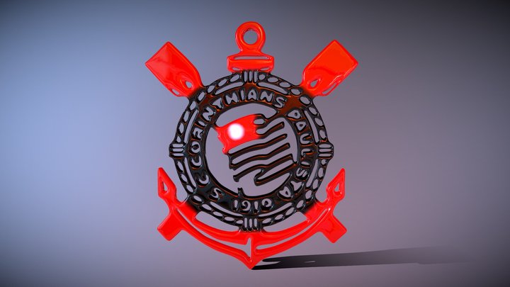 Símbolo do Corinthians 3D 3D Model