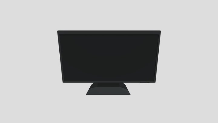 Monitor 3D Model