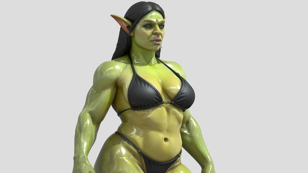 Female Orc Bikini