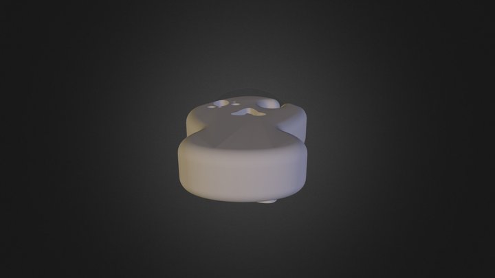 פרצוף מרלינו איילת 3D Model