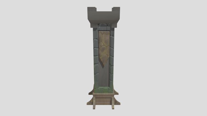 PILAAR 2 3D Model