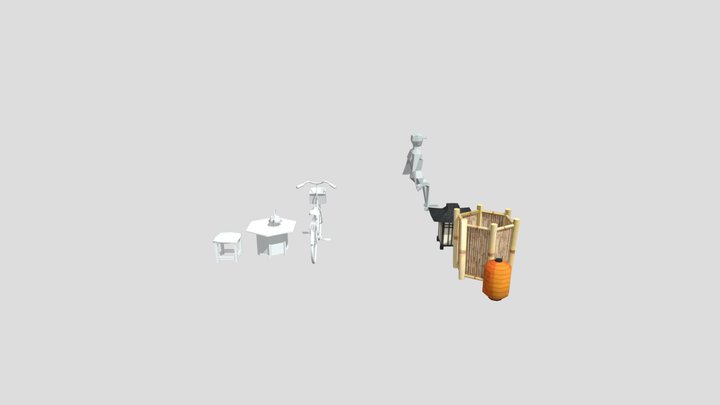 1GD16_ Ziolo_ Damian_ Unwrap_2 MoreDetailedProps 3D Model