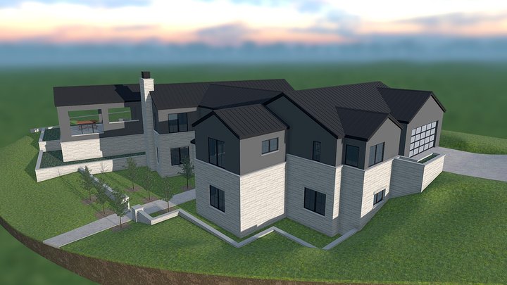 Gundersen Residence II 3D Model