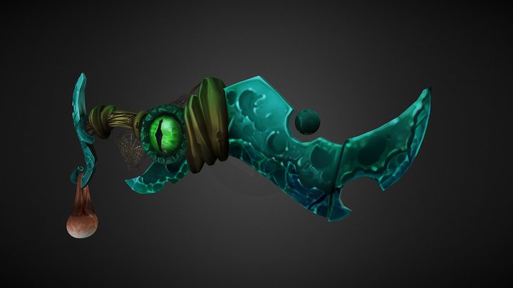 My Halloween Weapon 3D Model