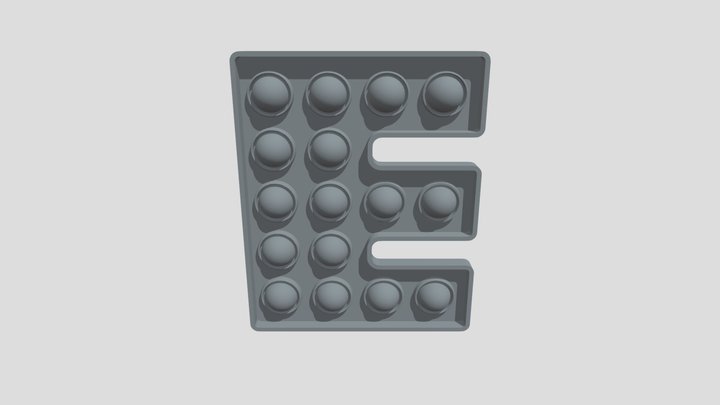 Pop It 3D Model
