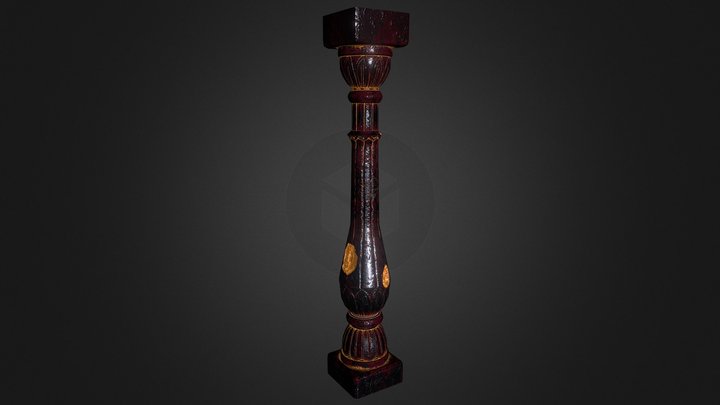 Hell Pillar 3D Model