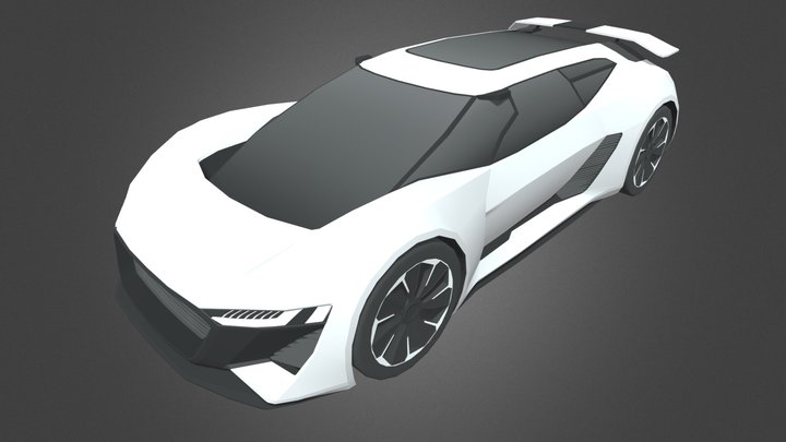 2018 Audi PB18 E-Tron 3D Model