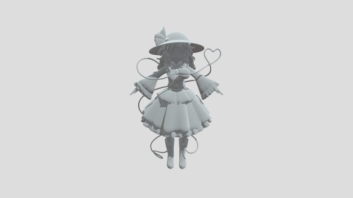 Miy式 古明地こいしVer1_0 3 3D Model
