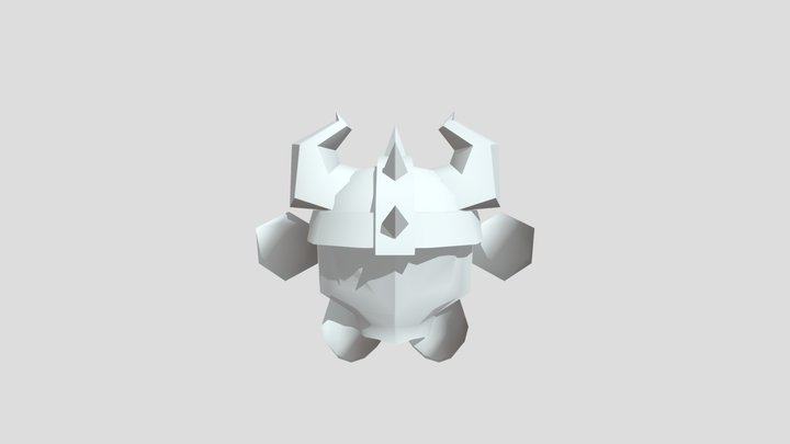 Axe Knight 3D Model