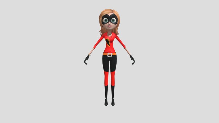 Sam Sparks the incredibles 3D Model