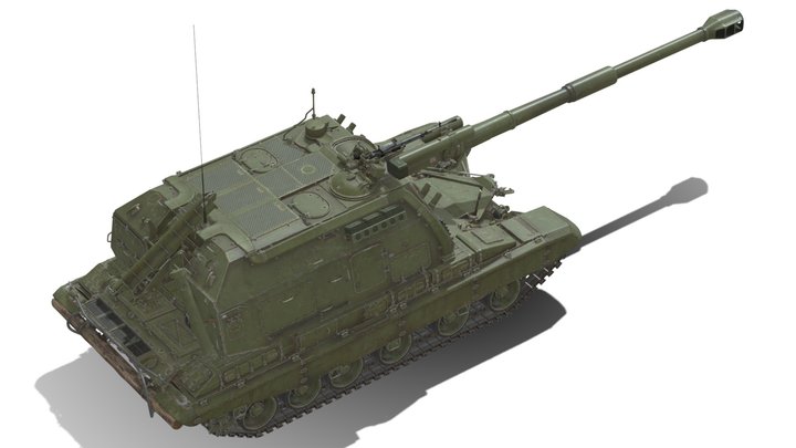 2S19M1 MSTA-S SPH – Modello 3D gratuito STL