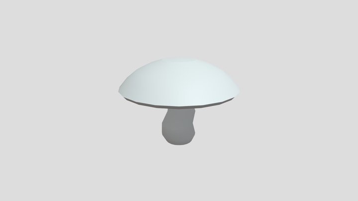 Mushroom Platform 3D Model