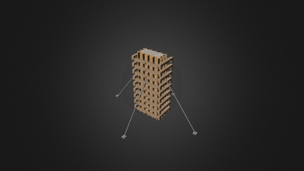 1200 x 500 x 3900 Column (C2)